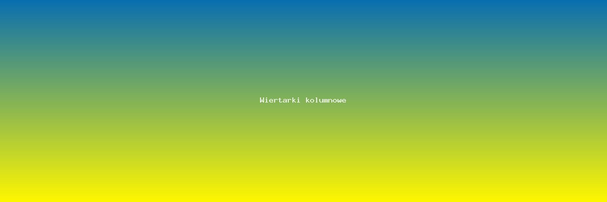 Wiertarki kolumnowe