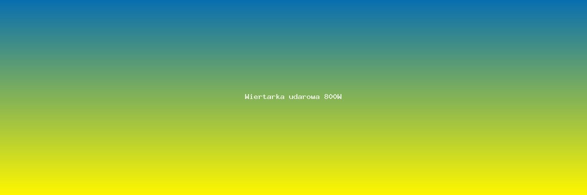Wiertarka udarowa 800W