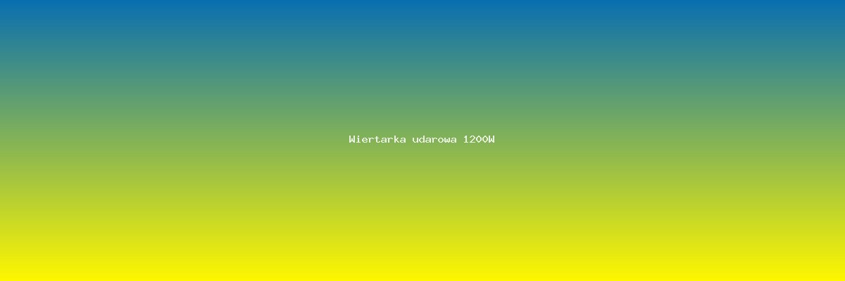 Wiertarka udarowa 1200W