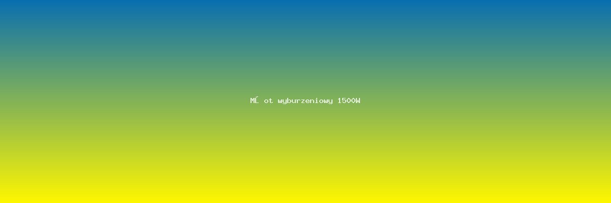 Młot wyburzeniowy 1500W