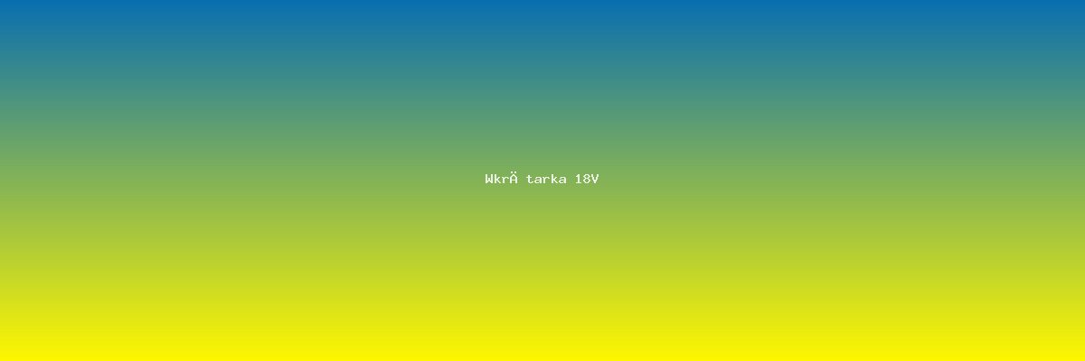 Wkrętarka 18V