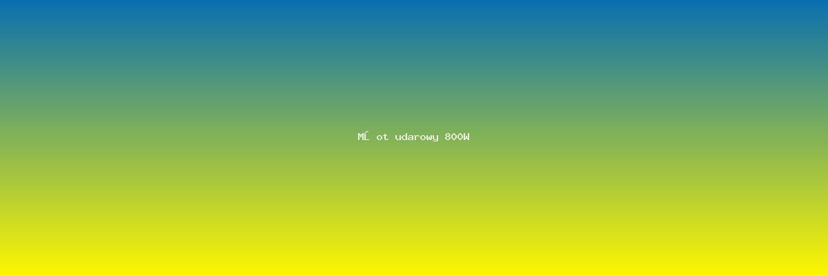 Młot udarowy 800W