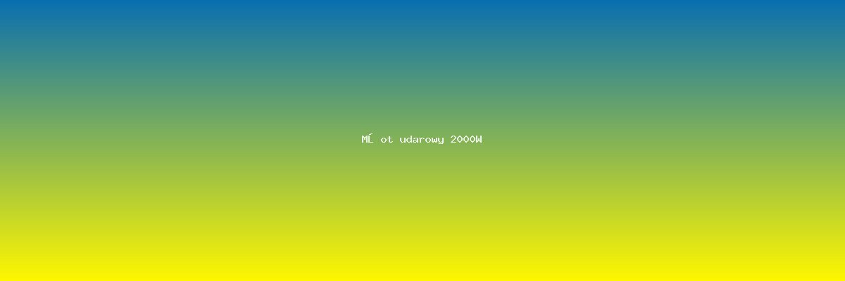 Młot udarowy 2000W